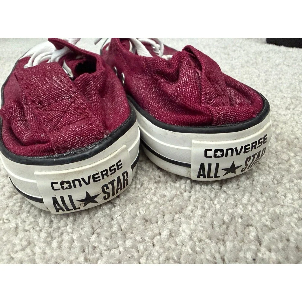 Chuck Taylor All Star Shoreline Converse Maroon Shimmer Women’s Size 7